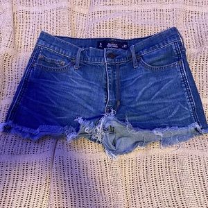 hollister, short jeans shorts